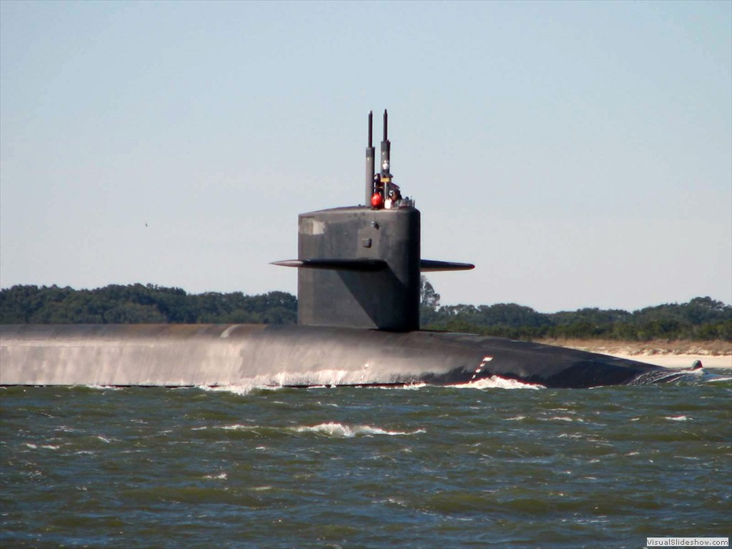 USS Wyoming (SSBN-742) was launched Jul 15, 1995